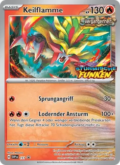 Keilflamme, Karte 151 aus SVP Black Star Promos