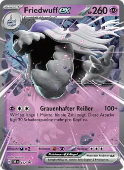 Friedwuff-ex, Karte 162 aus SVP Black Star Promos