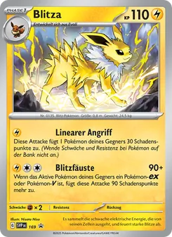 Blitza, Karte 169 aus SVP Black Star Promos