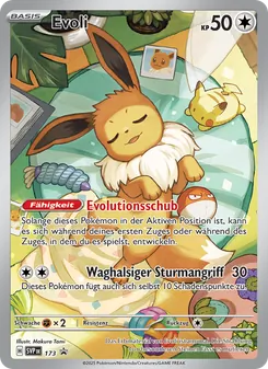 Evoli, Karte 173 aus SVP Black Star Promos