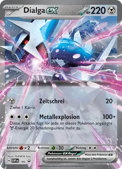 Dialga-ex, Karte 180 aus SVP Black Star Promos