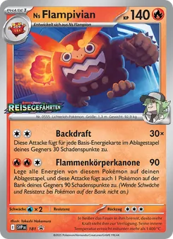 Ns Flampivian, Karte 181 aus SVP Black Star Promos