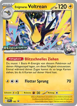 Enigmaras Voltrean, Karte 182 aus SVP Black Star Promos