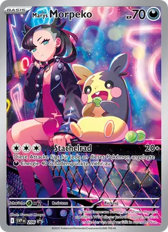 Marys Morpeko, Karte 206 aus SVP Black Star Promos