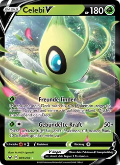 Celebi V, Karte 1 aus Schwert & Schild