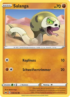 Salanga, Karte 108 aus Schwert & Schild