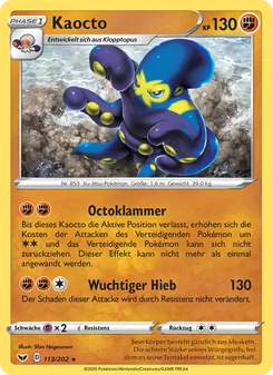 Kaocto, Karte 113 aus Schwert & Schild