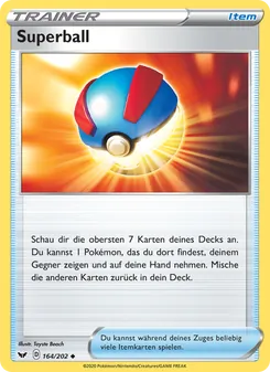 Superball, Karte 164 aus Schwert & Schild