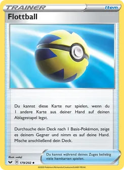 Flottball, Karte 179 aus Schwert & Schild