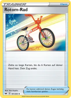 Rotom-Rad, Karte 181 aus Schwert & Schild