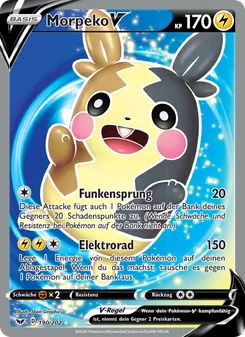 Morpeko V, Karte 190 aus Schwert & Schild