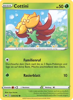 Cottini, Karte 20 aus Schwert & Schild