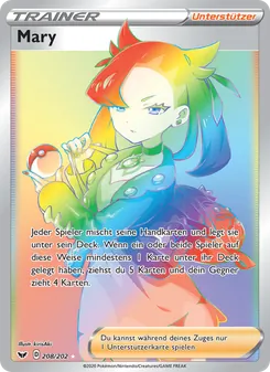Mary, Karte 208 aus Schwert & Schild