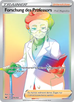 Forschung des Professors, Karte 209 aus Schwert & Schild