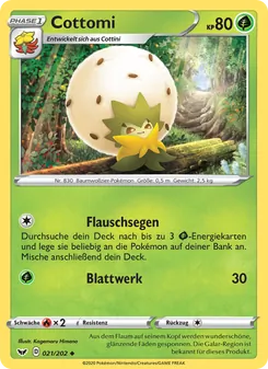 Cottomi, Karte 21 aus Schwert & Schild