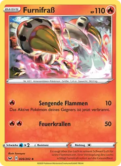 Furnifraß, Karte 26 aus Schwert & Schild