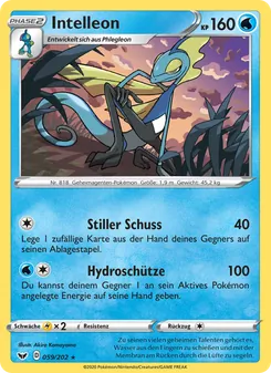 Intelleon, Karte 59 aus Schwert & Schild