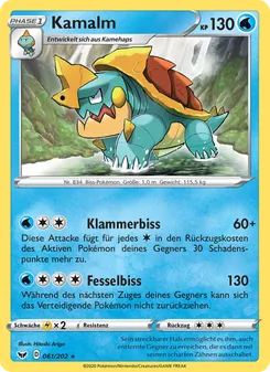 Kamalm, Karte 61 aus Schwert & Schild