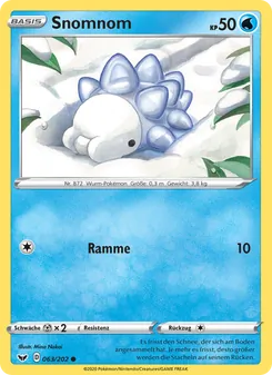 Snomnom, Karte 63 aus Schwert & Schild