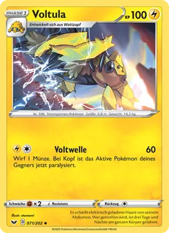 Voltula, Karte 71 aus Schwert & Schild