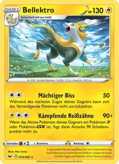 Bellektro, Karte 75 aus Schwert & Schild