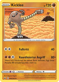 Kicklee, Karte 94 aus Schwert & Schild