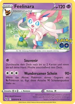 Feelinara, Karte 035 aus Pokémon GO