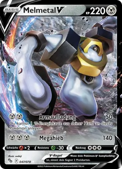 Melmetal V, Karte 047 aus Pokémon GO