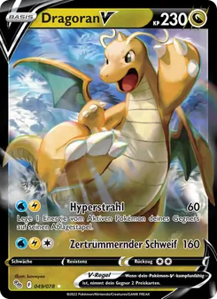 Dragoran V, Karte 049 aus Pokémon GO