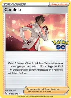Candela, Karte 065 aus Pokémon GO