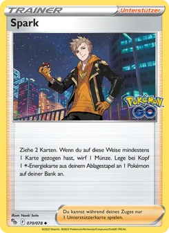 Spark, Karte 070 aus Pokémon GO