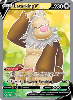 Letarking V, Karte 077 aus Pokémon GO