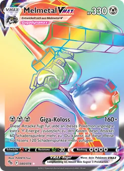 Melmetal VMAX, Karte 080 aus Pokémon GO
