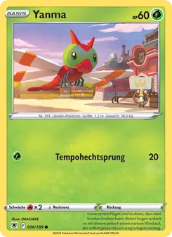Yanma, Karte 006 aus Astralglanz