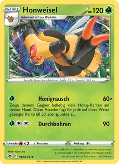 Honweisel, Karte 012 aus Astralglanz