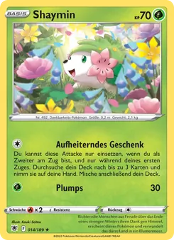 Shaymin, Karte 014 aus Astralglanz
