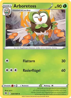Arboretoss, Karte 020 aus Astralglanz