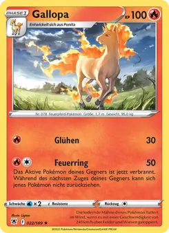 Gallopa, Karte 022 aus Astralglanz