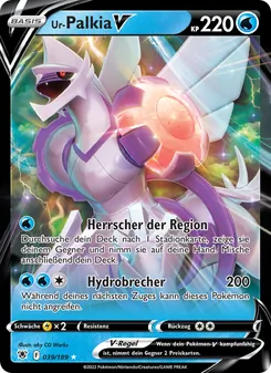 Ur-Palkia V, Karte 039 aus Astralglanz