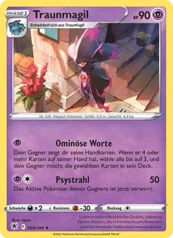 Traunmagil, Karte 059 aus Astralglanz