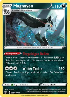 Magnayen, Karte 096 aus Astralglanz