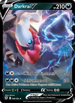 Darkrai V, Karte 098 aus Astralglanz