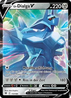 Ur-Dialga V, Karte 113 aus Astralglanz