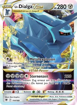 Ur-Dialga VSTAR, Karte 114 aus Astralglanz
