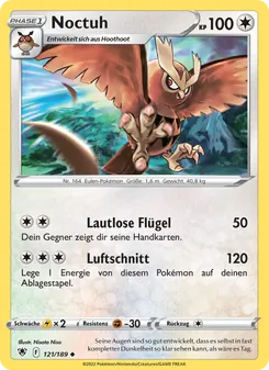 Noctuh, Karte 121 aus Astralglanz