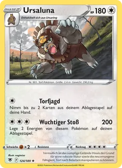 Ursaluna, Karte 124 aus Astralglanz