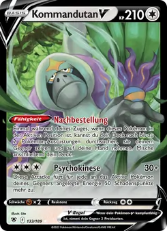 Kommandutan V, Karte 133 aus Astralglanz