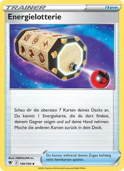 Energielotterie, Karte 140 aus Astralglanz