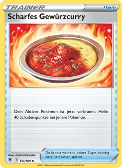 Scharfes Gewürzcurry, Karte 151 aus Astralglanz