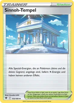 Sinnoh-Tempel, Karte 155 aus Astralglanz